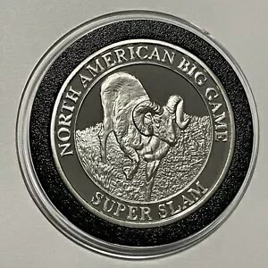 Stone’s Sheep アメリカ狩猟クラブ プルーフ コイン 1 トロイオンス .999 ファイン シルバー ラウンド