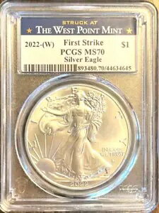 2022 W MS 70 PCGS MS 70 チェルシーからの