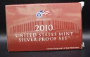 2010 米国造幣局シルバー プルーフ セット COA とボックス コイン付き 90%(3)