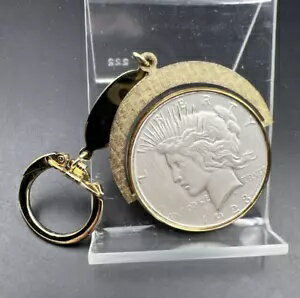 1923年 1ドル平和銀貨 キーホルダー入り スタイリッシュ