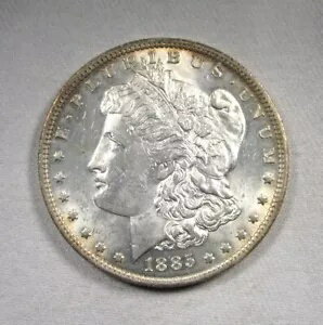 1885-O シルバー モルガン ダラー UNC コイン AP927(3)