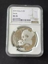 2019 中国パンダ銀貨 10 元 30g NGC MS70