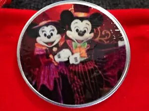 2024年シルバーイーグルカラー化「ミッキー＆ミニーマウス ハッピーハロウィン」限定