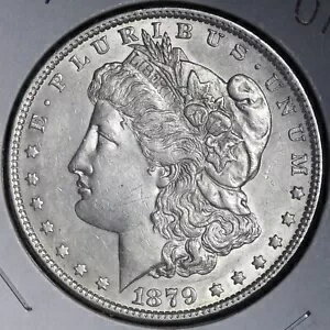 1879年 モルガン銀貨 チョイス 未流通 MS ナイスコイン E762 SHR