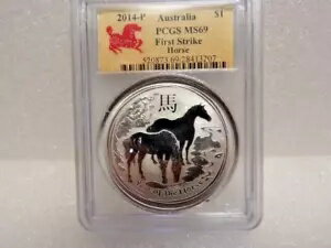 2014 -P PCGS MS69 シルバー ファースト 