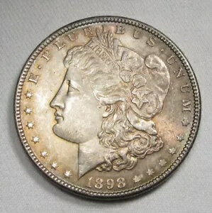 楽天WORLD RESOURCE【KING店】1898 シルバー モルガン ドル CH UNC コイン AL453