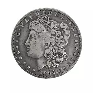 1886 O モーガン ドル改訂エラー 90% シルバー $1 米国コイン コレクター #1417