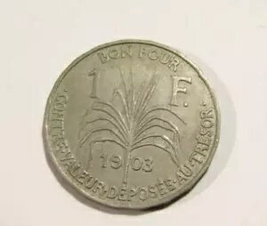 Guadeloupe 1903 1 Franc Coin商品について販売者の注意事項「以下の情報をすべてお読みください」循環/非循環 循環組成 銅-ニッケル1903 年グレードなし製造国/地域不明変更された項目番号認証未認証注意事項※以下の注意事項をご理解のうえ、ご購入ください■ 鑑定済みコイン・紙幣について各種コイン・紙幣の鑑定機関（NGC、PCGS、PMGなど）は、収集品の真贋鑑定およびグレーディングを行う専門機関です。鑑定後の商品は、専用ケース（スラブ）に封入され、状態を示すグレードが付与されます。■ グレードについてグレードはコイン・紙幣自体の状態を評価するものであり、ケース自体の品質や状態を保証するものではありません。製造・輸送時の影響により、以下のような状態が発生する場合がございます。- 軽微なスレ傷・拭き傷（特に光の角度で見えるもの）- ケース内部のホコリ・小さな異物（鑑定機関の検品基準を満たしている場合）- ラベルのズレ・わずかな傾きこれらは鑑定機関の基準内であり、返品・交換の対象とはなりませんのでご了承ください。■ ラベルの種類について各鑑定機関では、コイン・紙幣の状態や鑑定の結果に応じて異なるラベルが付与されます。- 通常ラベル（Standard/Regular）：一般的なグレード付き鑑定済みコイン・紙幣- オーセンティック（Authentic）：グレードなしで真贋のみ保証- 詳細グレード（Details）：クリーニング跡やエッジのダメージがあるが本物と認定- 特別ラベル（Special Label）：記念版や特定のデザインの限定ラベル - 例：NGC「Early Releases」「First Releases」、PCGS「First Strike」 などグレードやラベルの種類は、商品画像および説明文をご確認のうえ、ご購入ください。■ 在庫状況について当店の商品は海外から取り寄せております。ご購入のタイミングによっては在庫切れとなる場合がございます。その際はご連絡のうえ、ご注文をキャンセルさせていただく場合がございますので、あらかじめご了承ください。■ ご注文後のキャンセルについてご注文と同時に商品のお取り寄せを開始するため、お客様都合によるキャンセルは承っておりません。■ 配送についてお届けまでに通常2〜3週間ほどかかります。海外の祝日や天候、税関手続きにより通常より配送が遅れる可能性がございます。■ 保証について商品説明に英語で「保証（warranty）」と記載があっても、日本国内では適用されませんのでご了承ください。 当店では、商品到着後7日以内の初期不良に限り、対応させていただきます。 （返品規約の詳細については、楽天市場内の会社概要欄下部をご参照ください。）■ 商品の色・素材感について撮影環境やモニター設定により、実際の商品と色味や質感が異なる場合がございます。■ 価格変動について希少性の高い商品は市場価格の変動により、追加料金をお願いする場合がございます。追加料金に同意いただけない場合には、ご注文のキャンセルが可能ですので、ご安心ください。■ その他サービスについて海外製品の輸入代行も承っております。ショップに掲載されていない商品でもお探し可能ですので、お気軽にご相談ください。尚、業者販売（業販）や複数購入の場合、割引対応も可能です。ご希望の方はお問い合わせください。