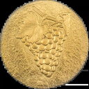 2023 クック諸島 ワイン用ブドウ ナクソス島 古代ギリシャ 0.5g 金貨