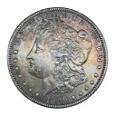 1896 モーガン ダラー 90% シルバー レインボー トーン $1 米国コイン コレクターズ # 1458