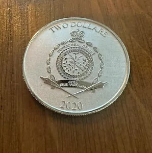 WORLD RESOURCE【KING店】の2020 ニウエ $2 スター ウォーズ マンダロリアン ミソサウルス 1 オンス .999 上質銀貨｜アングル3