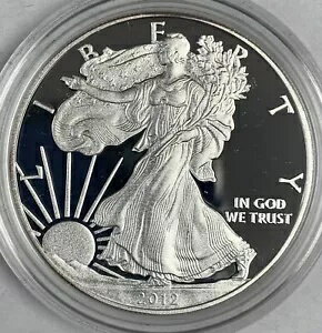 2012-W プルーフ シルバー イーグル、(6150)