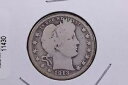 1913 Barber Silver Quarter、手頃な価格の流通コイン、大規模店セール#11430