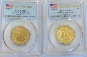 2021 ネイティブ アメリカン ドル MS66
