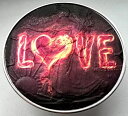 バーニング LOVE アメリカン シルバー イーグル 1oz. .999 限定版シルバー ダラー コイン