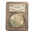 1884 **O** モルガン シルバー ダラー **PCGS MS 63**ナイス コイン** 送料無料! 134(3)