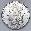 1887 モーガン シルバー ドル 90% シルバー $1 米国コイン -NICE- AU 流通条件 N016(3)