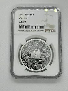 【変色あり】2022 クロノス銀貨 純銀99.99％ 1オンス 6ドル ケース付 楽天市場】クロノス銀貨の通販