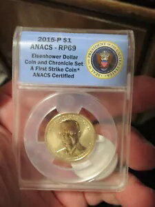 2015-P アイゼンハワー ドル ANACS RP69 