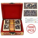 1000 個/レッドボックス中国ドラゴン 2024 DIY 紙紙幣 1 兆ドル