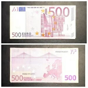 ドイツ 500ユーロ 2002年、ジャン＝クロード・トリシェのサイン