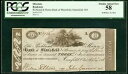 1816 - オハイオ州マンスフィールド - リッチランド & ヒューロン銀行 $3 - PCGS CH AU58 - 上質な初期メモ