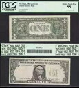 $1 1981-A FRN 背面のオーバープリント エラー PCGS 選択、新しい 55 について