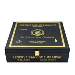 WORLD RESOURCE【KING店】の200 ピース/箱 1 センティリオンコンテナジンバブエ大型証明書紙幣工芸品｜アングル2