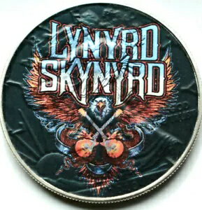 レーナード スキナード アメリカン シルバー イーグル 1オンス .999 限定版 シルバー ダラー コイン