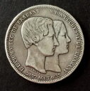 ベルギー - レオポルド 1 世 - とても素敵な 5 フラン硬貨 1853 (2) - 公爵の結婚式