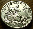 1915 パンパシフィック $2.5 ゴールド 2 オンス.999 シルバートリビュートコイン(3)