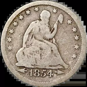 楽天WORLD RESOURCE【KING店】1854-O シーテッド リバティ クォーター エグゼクティブ コイン カンパニーのお得なセール