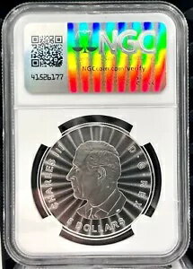 2024 カナダ $5 マジェスティック シロクマ 1 オンス .9999 シルバー コイン - NGC MS 69