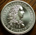 見事な 1792 バーチ 1 セント 2 オンス。 .999 シルバートリビュートコイン(3)