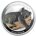 2012 オーストラリア コアラ 1 オンス シルバー コイン BU (カラー化、キャップ)(3)