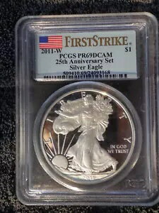 2011 W プルーフ シルバー イーグル PC