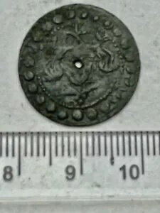 リチャード 2 世中世スターリング ヘッド ジェットン - 1300 年代頃 : オールド コレクション (F034)