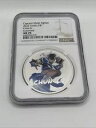2022 ツバル $1 カプコン ストリートファイター 春麗 Colorzied 1オンス シルバー NGC MS70