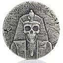 2017 2 オンス ラムセス 2 世 AFTERLIFE エジプト銀貨 .999 チャド共和国 #A445