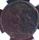 NGC ビザンチン帝国本物認定古代コイン 565-578AD ジャスティン II & ソフィア