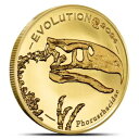 2024 1/2 グラム プルーフ モンゴル ゴールド エボリューション オブ ライフ ゴールデン アベス コイン