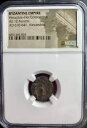 本物の NGC 認定古代ビザンチン帝国コイン 610-641 AD ヘラクレイウス ヌミ