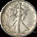 1934-D ウォーキング リバティ ハーフ エグゼクティブ コイン カンパニーのお買い得品