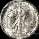 1943-S ウォーキング リバティ ハーフ - Executive Coin Company のお買い得品