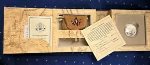 2004 ルイス アンド クラーク シルバー ダラー プルーフ 記念コイン & ポーチ セット