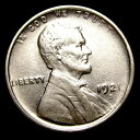 1921-S リンカーン セント ウィート ペニー ---- 未流通詳細コイン ---- #TT537