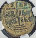 NGC イエス キリスト キングオブキングス ビザンチン認定古代コイン 1028-1042 AD(3)
