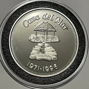 カーサ デル マール ビーチ リゾート ロングボート キー フロリダ コイン 1 トロイオンス .999 ファイ..