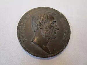 エイブラハム リンカーン記念 3 インチ就任式 - 暗殺コイン文鎮