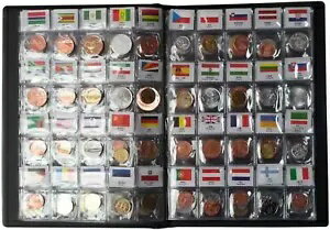 120 コインコレクションスターターキット 100% オリジナル本物の世界コイン